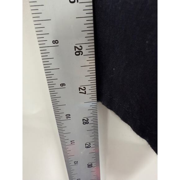 COS Pants Womens Navy Blue Chino Straight Leg Stretch Trousers Size 8 - Picture 8 of 8